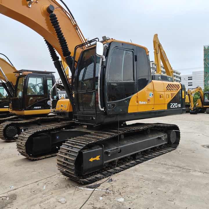Hyundai Digger 220lc-9s Second Hand Korea Made High Performance Machine Hyundai Excavator for Sale - Excavadora de cadenas: foto 2 Hyundai Digger 220lc-9s Second Hand Korea Made High Performance Machine Hyundai Excavator for Sale - Excavadora de cadenas: foto 2