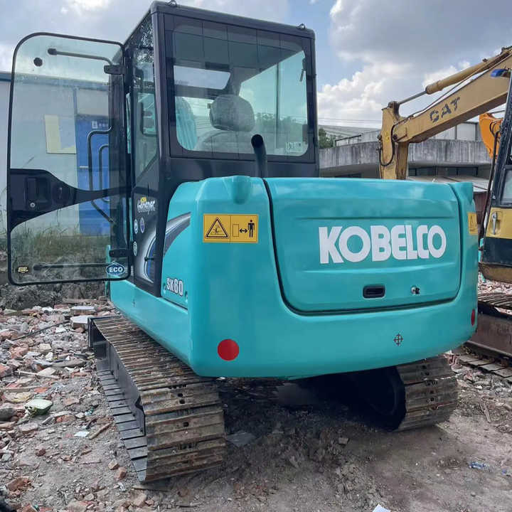 Used High-quality Original Japan Kobelco SK60 Crawler Excavator in Hefei - Excavadora: foto 2 Used High-quality Original Japan Kobelco SK60 Crawler Excavator in Hefei - Excavadora: foto 2