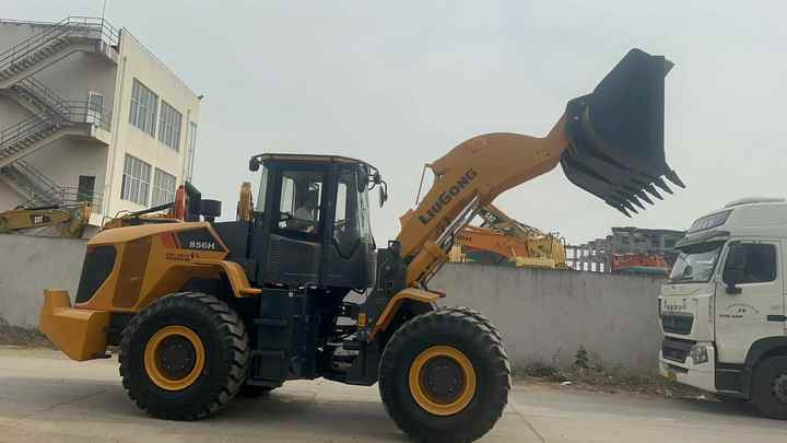 Used Liugong856h Wheel Loader Machine Mini Telehandler Used Liugong Wheel Loader Cummins Engine Loader - Cargadora de ruedas: foto 5 Used Liugong856h Wheel Loader Machine Mini Telehandler Used Liugong Wheel Loader Cummins Engine Loader - Cargadora de ruedas: foto 5