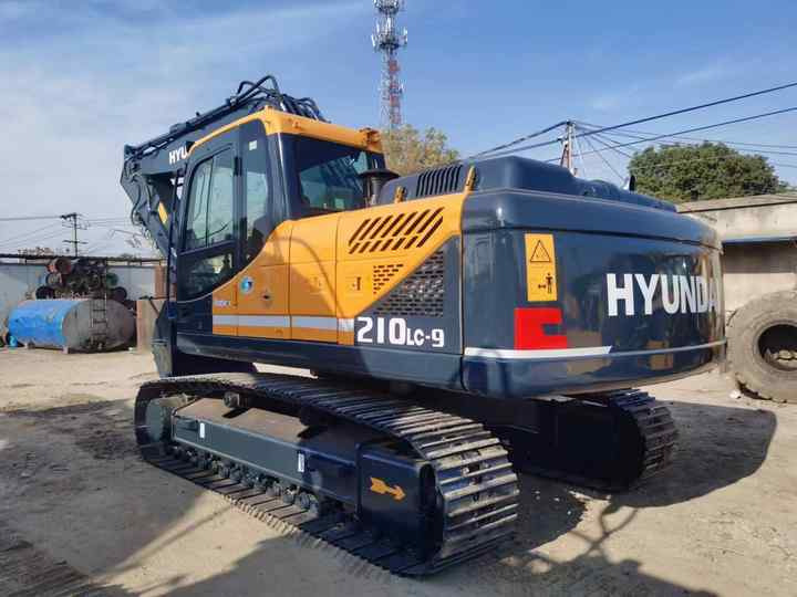 Hyundai Excavator Used Machine 210-9s Heavy Construction Equipment Crawler Excavator Hot Sale - Excavadora: foto 3 Hyundai Excavator Used Machine 210-9s Heavy Construction Equipment Crawler Excavator Hot Sale - Excavadora: foto 3