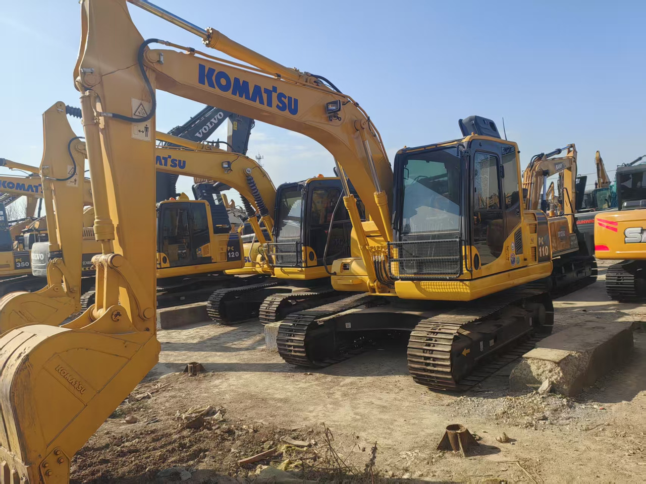 KOMATSU PC110-7 - Excavadora de cadenas: foto 1 KOMATSU PC110-7 - Excavadora de cadenas: foto 1