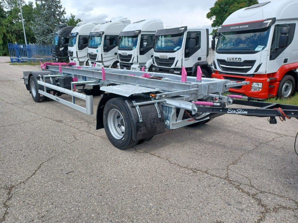 AUSTERAS RIMORCHIO ECOSLIM SCARRABILE ZINCATO - Remolque multilift/ Portacontenedores de cadenas: foto 5 AUSTERAS RIMORCHIO ECOSLIM SCARRABILE ZINCATO - Remolque multilift/ Portacontenedores de cadenas: foto 5