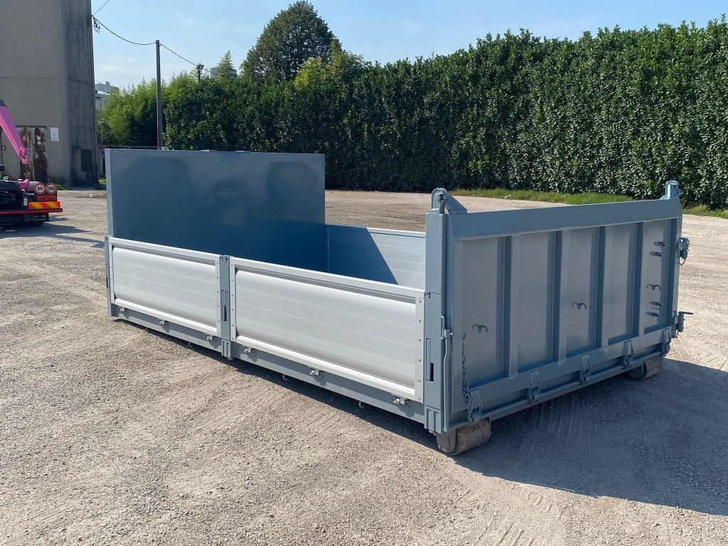 CONTAINER A PIANALE NUOVO CON SPONDE IN TR5 - Contenedor de gancho: foto 3 CONTAINER A PIANALE NUOVO CON SPONDE IN TR5 - Contenedor de gancho: foto 3
