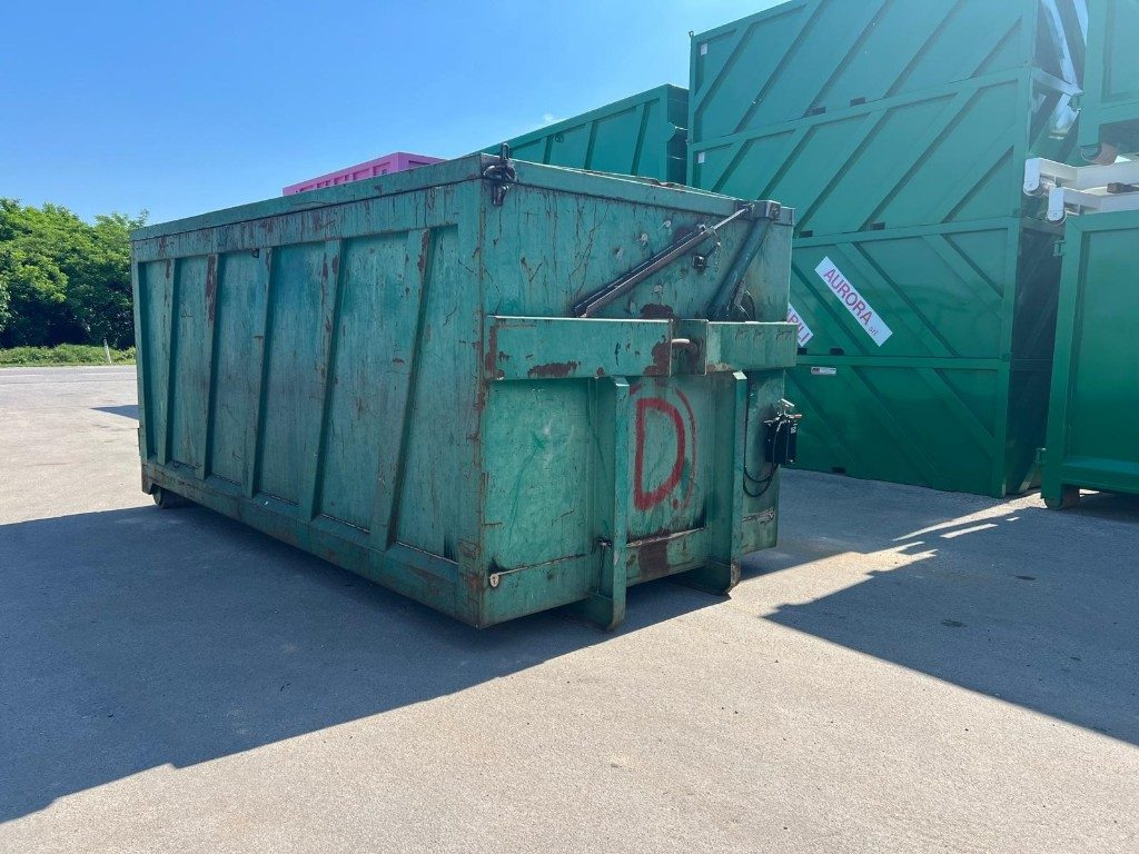 CONTAINER SCARRABILE USATO CON COPERCHIO - Contenedor de gancho: foto 4 CONTAINER SCARRABILE USATO CON COPERCHIO - Contenedor de gancho: foto 4