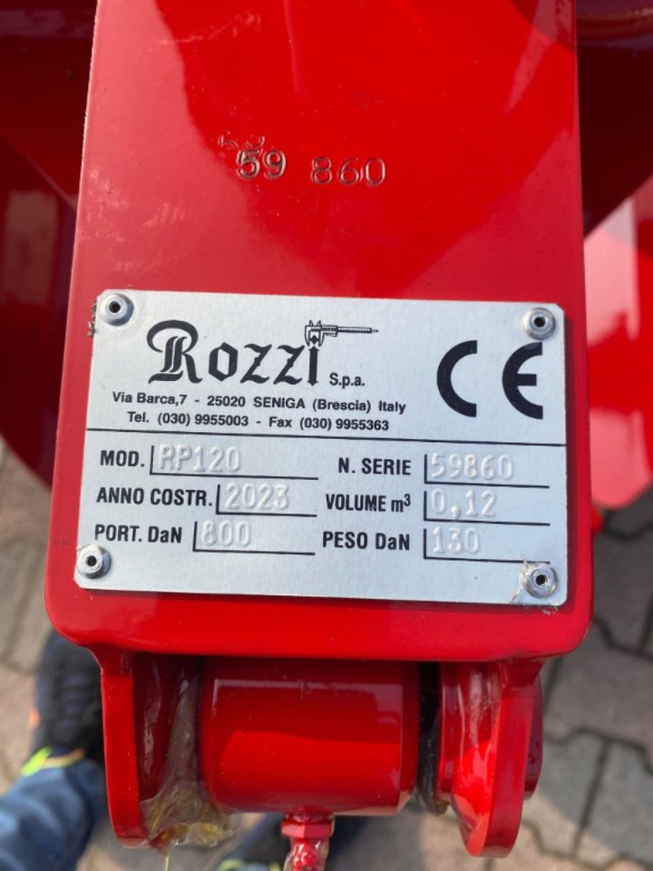 POLIPO ROZZI A 4 PALE CON ROTORE - Pinza de manipulación: foto 3 POLIPO ROZZI A 4 PALE CON ROTORE - Pinza de manipulación: foto 3