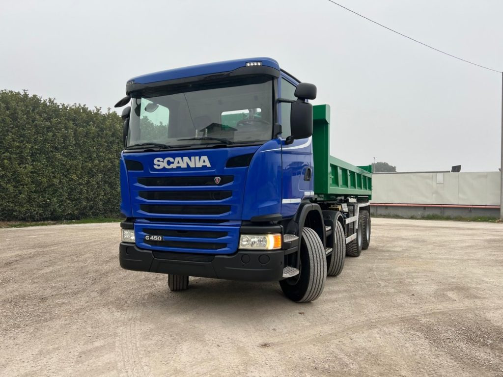 SCANIA G450 SCARRABILE - Camión multibasculante: foto 2 SCANIA G450 SCARRABILE - Camión multibasculante: foto 2