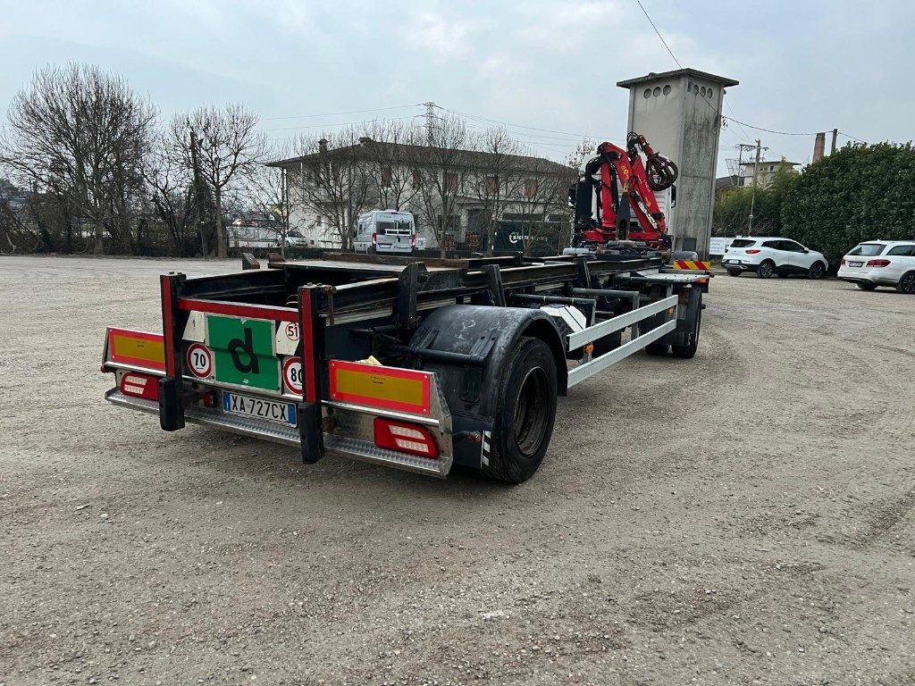 ZORZI RIMORCHIO SCARRABILE ZORZI 20R070 PNEUMATICO - Remolque multilift/ Portacontenedores de cadenas: foto 3 ZORZI RIMORCHIO SCARRABILE ZORZI 20R070 PNEUMATICO - Remolque multilift/ Portacontenedores de cadenas: foto 3