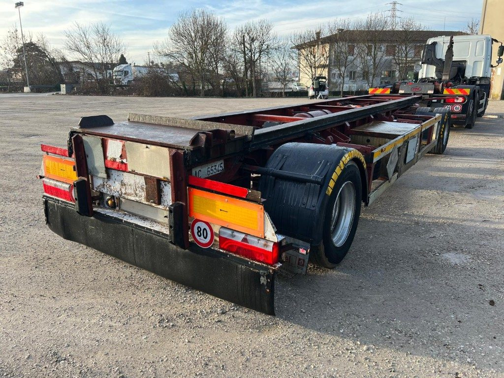 ZORZI RIMORCHIO ZORZI 20 R073 SCARRABILE - Remolque multilift/ Portacontenedores de cadenas: foto 1 ZORZI RIMORCHIO ZORZI 20 R073 SCARRABILE - Remolque multilift/ Portacontenedores de cadenas: foto 1