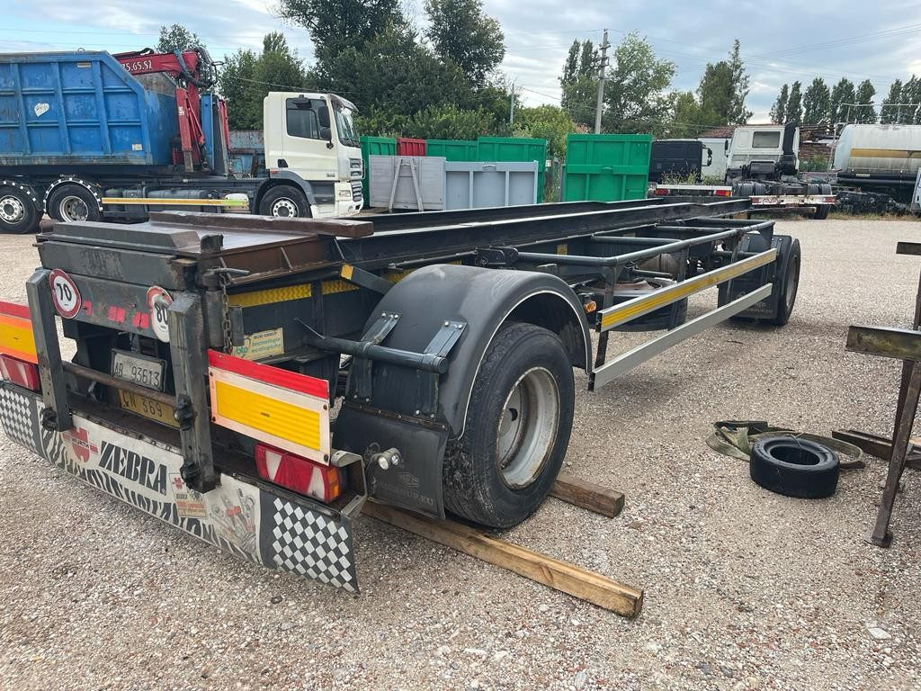 ZORZI RIMORCHIO ZORZI 20R070 SCARRABILE BALESTRATO - Remolque multilift/ Portacontenedores de cadenas: foto 1 ZORZI RIMORCHIO ZORZI 20R070 SCARRABILE BALESTRATO - Remolque multilift/ Portacontenedores de cadenas: foto 1
