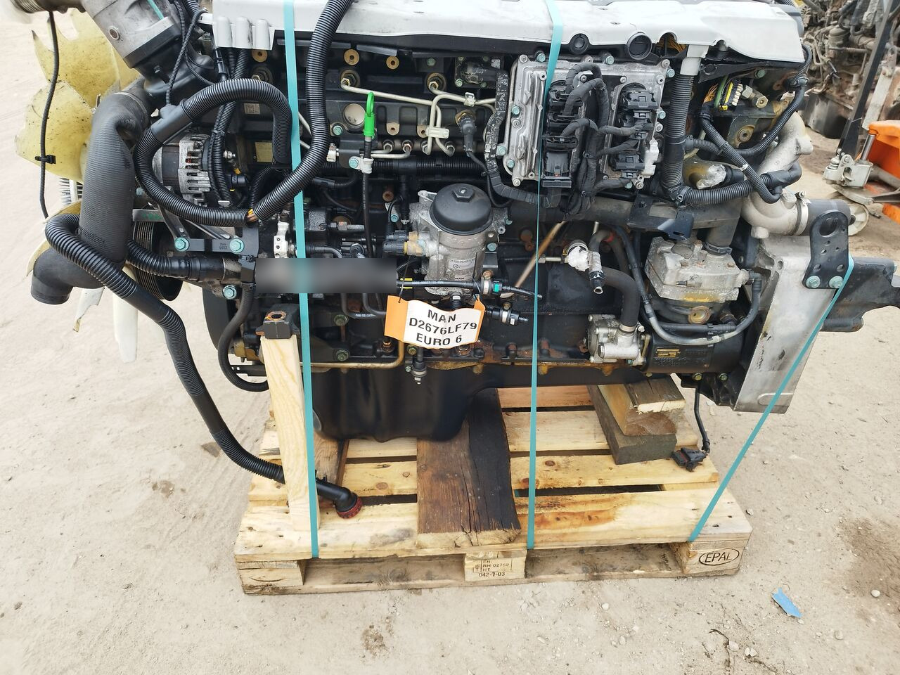 MAN D2676 LF79 MAN TGA, TGS, TGX - Motor para Camión: foto 1 MAN D2676 LF79 MAN TGA, TGS, TGX - Motor para Camión: foto 1
