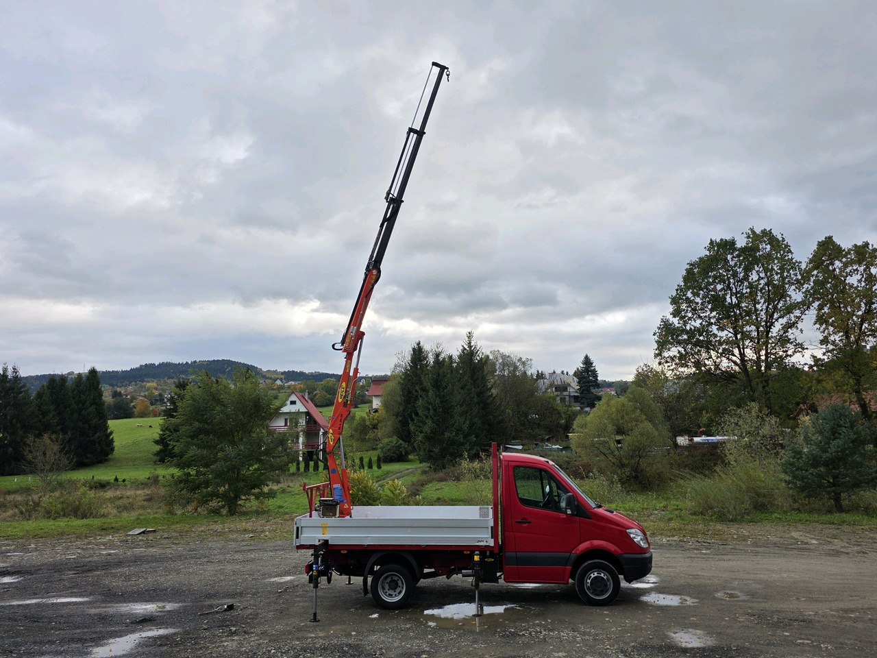 Mercedes-Benz Sprinter 418 CDI Skrzynia +HDS 10.5 M +Pilot  ! 87000km ! - Furgoneta caja abierta: foto 5 Mercedes-Benz Sprinter 418 CDI Skrzynia +HDS 10.5 M +Pilot  ! 87000km ! - Furgoneta caja abierta: foto 5