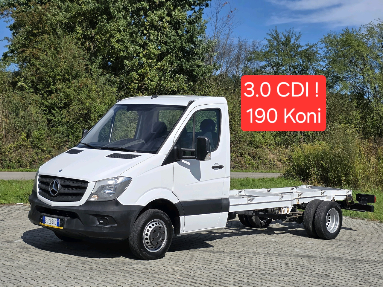 Mercedes-Benz Sprinter 419 CDI Rama Max ! 3.0 CDI ! Klima ! Bez Korozji ! - Furgoneta caja abierta: foto 1 Mercedes-Benz Sprinter 419 CDI Rama Max ! 3.0 CDI ! Klima ! Bez Korozji ! - Furgoneta caja abierta: foto 1