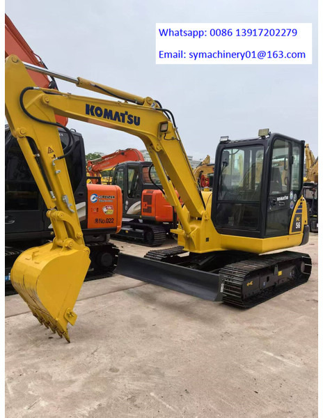 Komatsu PC56 - Miniexcavadora: foto 5 Komatsu PC56 - Miniexcavadora: foto 5
