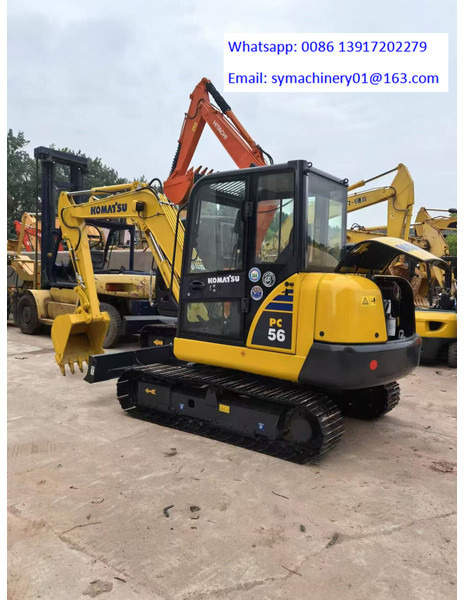 Komatsu PC56 - Miniexcavadora: foto 1 Komatsu PC56 - Miniexcavadora: foto 1