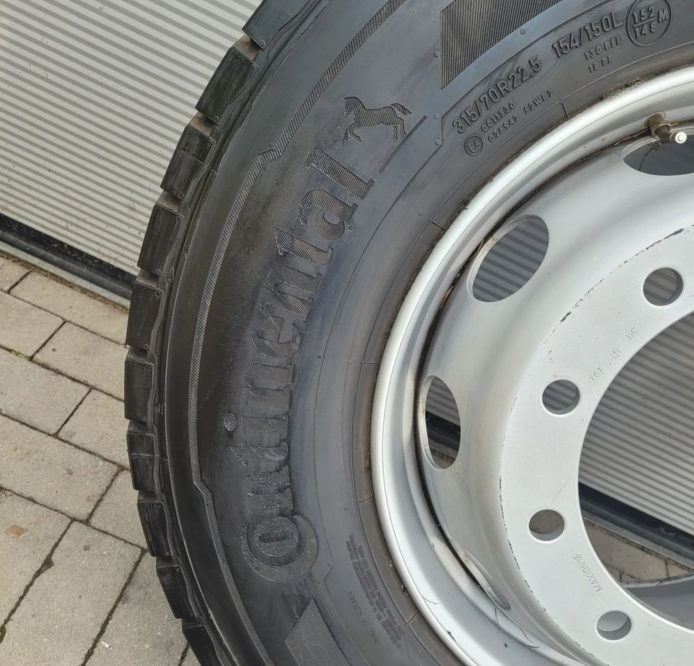 KOŁO CONTINENTAL CONTI HYBRID HD3 315/70R22.5 FELGA 9.00 - Neumáticos y llantas para Camión: foto 5 KOŁO CONTINENTAL CONTI HYBRID HD3 315/70R22.5 FELGA 9.00 - Neumáticos y llantas para Camión: foto 5
