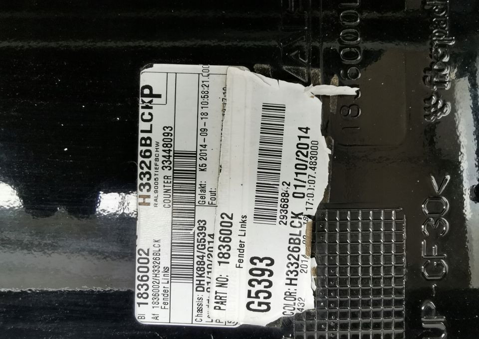 OWIEWKA SPOJLER ZAKABINOWY DAF XF 106 LH ORGINAŁ - Aerodinámica/ Spoiler para Camión: foto 3 OWIEWKA SPOJLER ZAKABINOWY DAF XF 106 LH ORGINAŁ - Aerodinámica/ Spoiler para Camión: foto 3