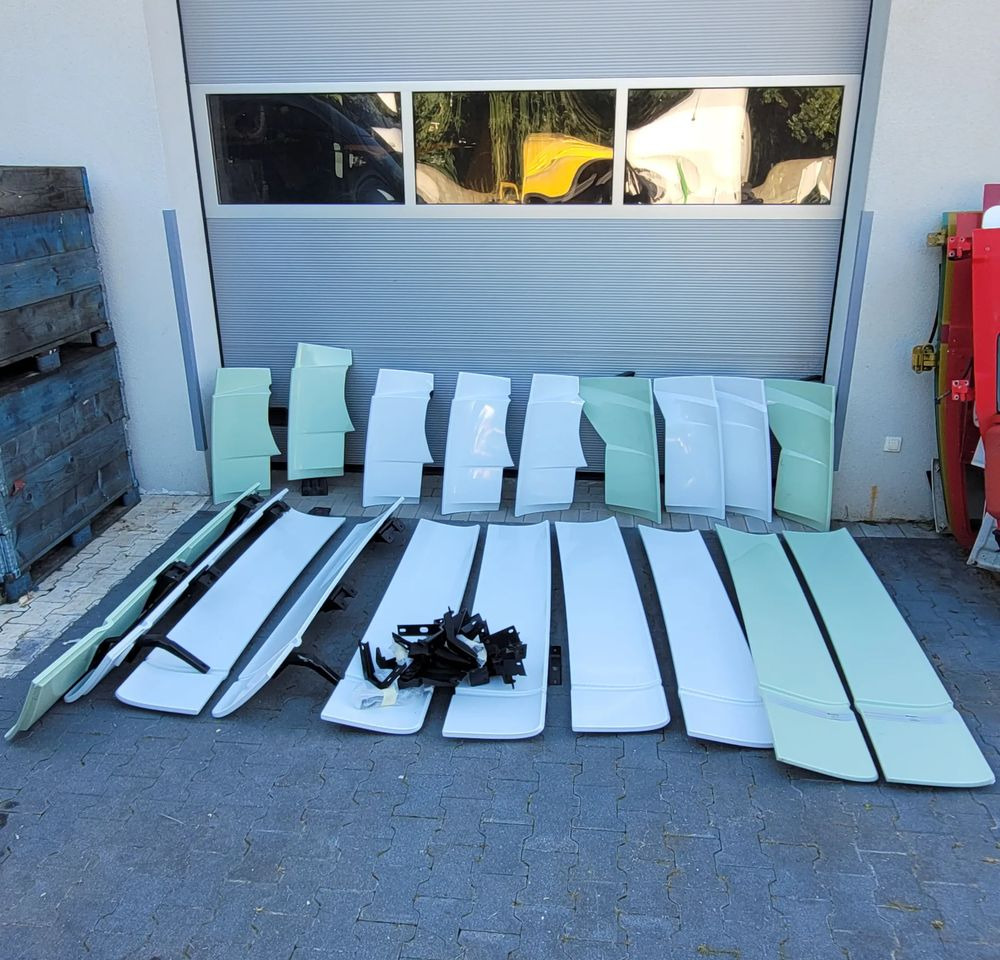 SPOJLER ZAKABINOWY MERCEDES ACTROS MP5 ORYGINAŁ A9637901644 A9607908065 CHWALIM116 - Aerodinámica/ Spoiler para Camión: foto 1 SPOJLER ZAKABINOWY MERCEDES ACTROS MP5 ORYGINAŁ A9637901644 A9607908065 CHWALIM116 - Aerodinámica/ Spoiler para Camión: foto 1