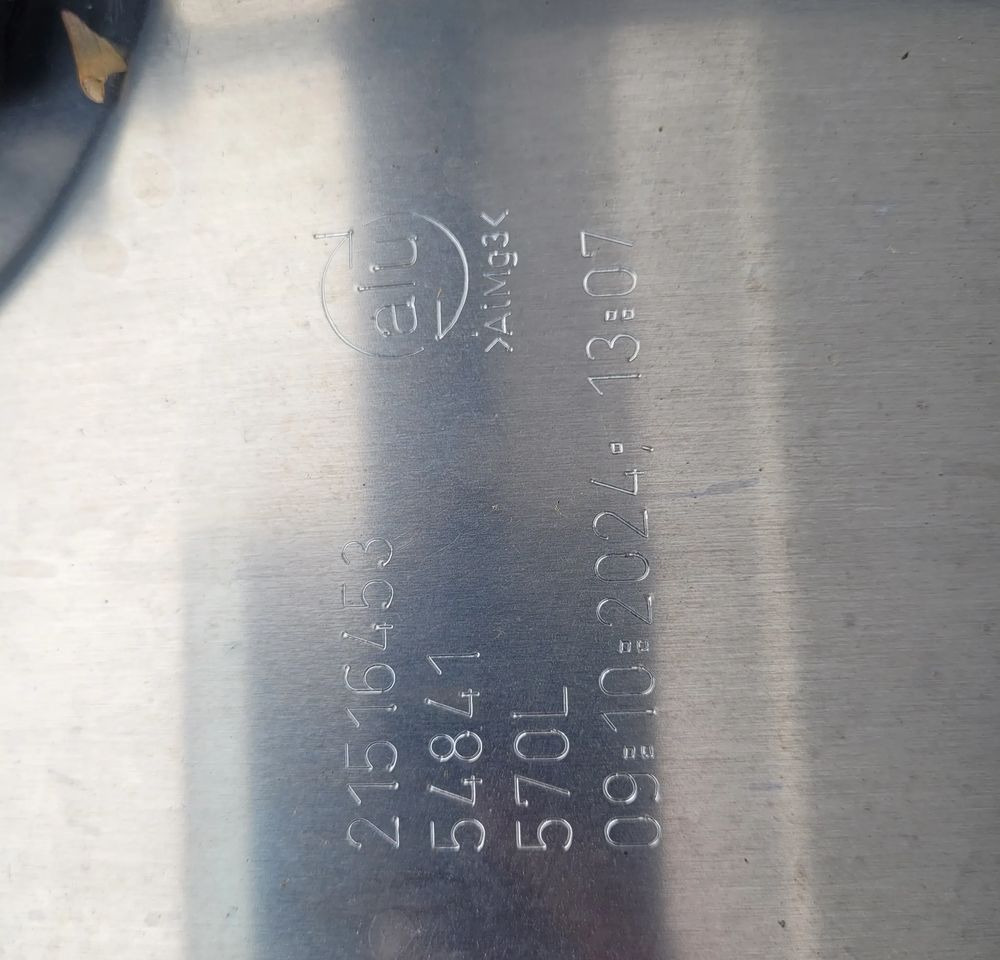 ZBIORNIK PALIWA VOLVO FH4 FH5 GAMA 140X70X70CM 21516453 570L CHWALIM116 - Sistema de combustible para Camión: foto 5 ZBIORNIK PALIWA VOLVO FH4 FH5 GAMA 140X70X70CM 21516453 570L CHWALIM116 - Sistema de combustible para Camión: foto 5