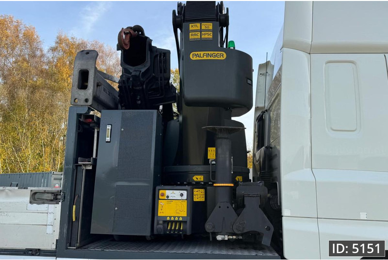 Camión grúa DAF CF 530 SC, Euro 6, Palfinger PK76002-EH / 76 TM / Twistlocks / TOP condition!: foto 8