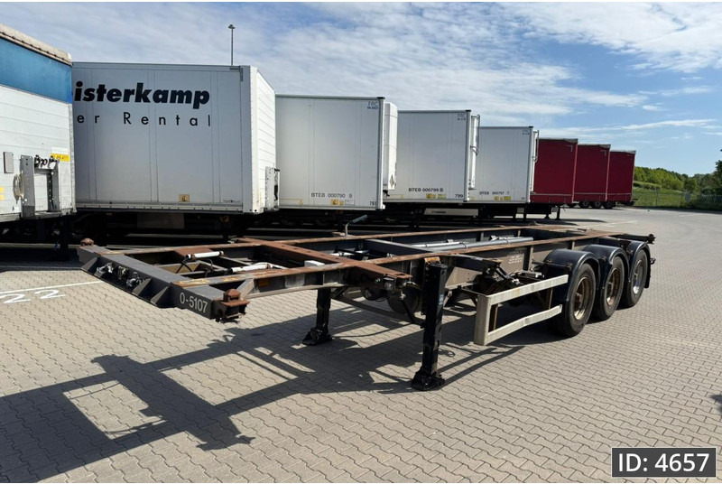 DESOT 3AT / 20-30 ft / BPW - Semirremolque portacontenedore/ Intercambiable: foto 1 DESOT 3AT / 20-30 ft / BPW - Semirremolque portacontenedore/ Intercambiable: foto 1