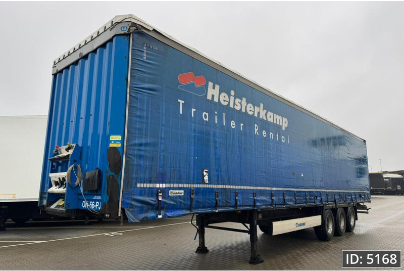 Krone SD / BPW Drum - Semirremolque lona: foto 1 Krone SD / BPW Drum - Semirremolque lona: foto 1