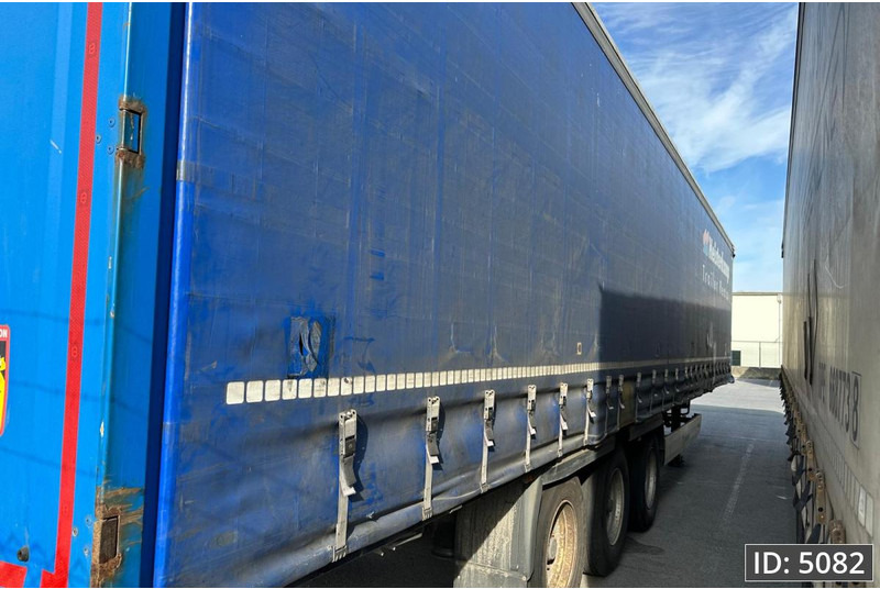 Krone SD / Drum brakes / Huckepack - Semirremolque lona: foto 4 Krone SD / Drum brakes / Huckepack - Semirremolque lona: foto 4
