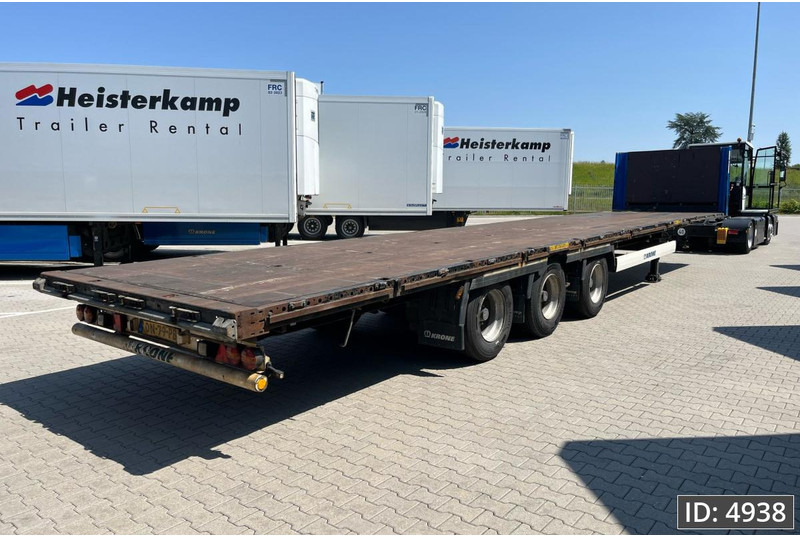 Krone SD Mega / Drum brakes - Semirremolque plataforma/ Caja abierta: foto 3 Krone SD Mega / Drum brakes - Semirremolque plataforma/ Caja abierta: foto 3