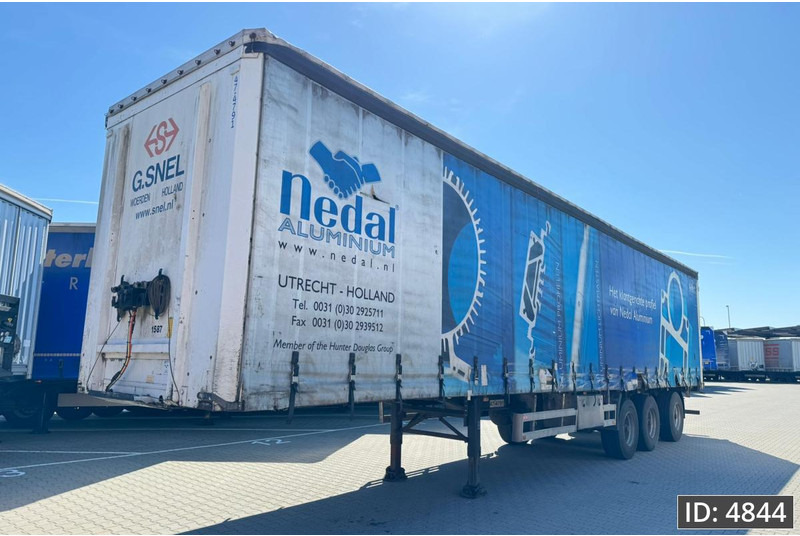 Pacton B3-001 / BPW Drum / Hard wooden floor - Semirremolque lona: foto 1 Pacton B3-001 / BPW Drum / Hard wooden floor - Semirremolque lona: foto 1