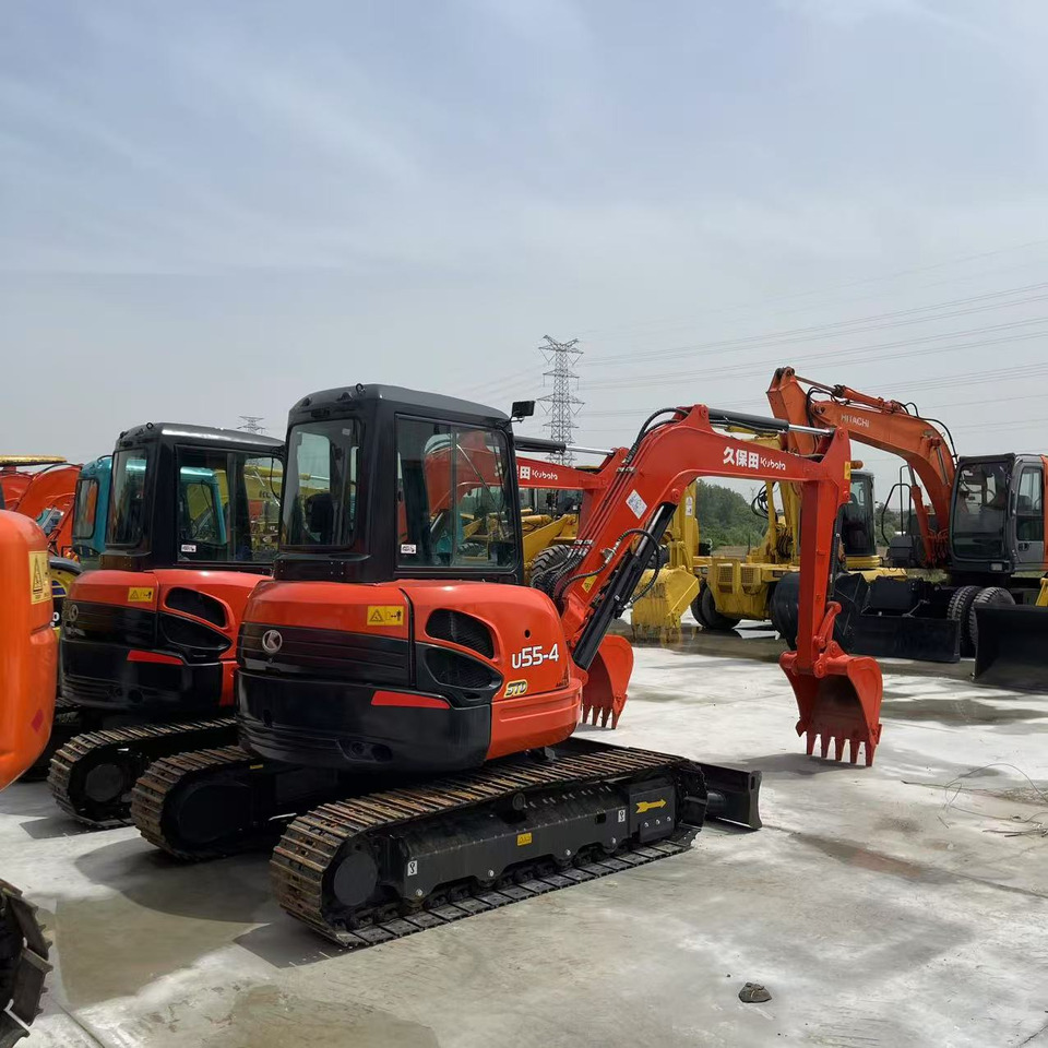 KUBOTA Mini Excavator U55 - Miniexcavadora: foto 4 KUBOTA Mini Excavator U55 - Miniexcavadora: foto 4