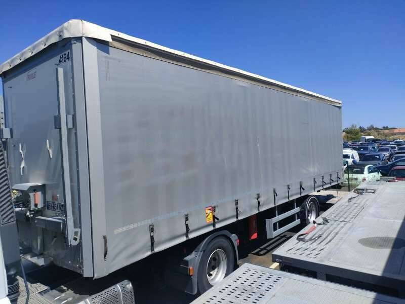 Semi-remorque 1 Essieu DISTRIMAX HAYON 2 PORTES AR 24 PALETTES 1 ESSIEU DIRECTIONNEL - Semirremolque lona: foto 2 Semi-remorque 1 Essieu DISTRIMAX HAYON 2 PORTES AR 24 PALETTES 1 ESSIEU DIRECTIONNEL - Semirremolque lona: foto 2