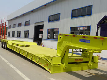 TITAN 60T Detach Lowboy Gooseneck for Sale in Congo - Semirremolque: foto 1 TITAN 60T Detach Lowboy Gooseneck for Sale in Congo - Semirremolque: foto 1
