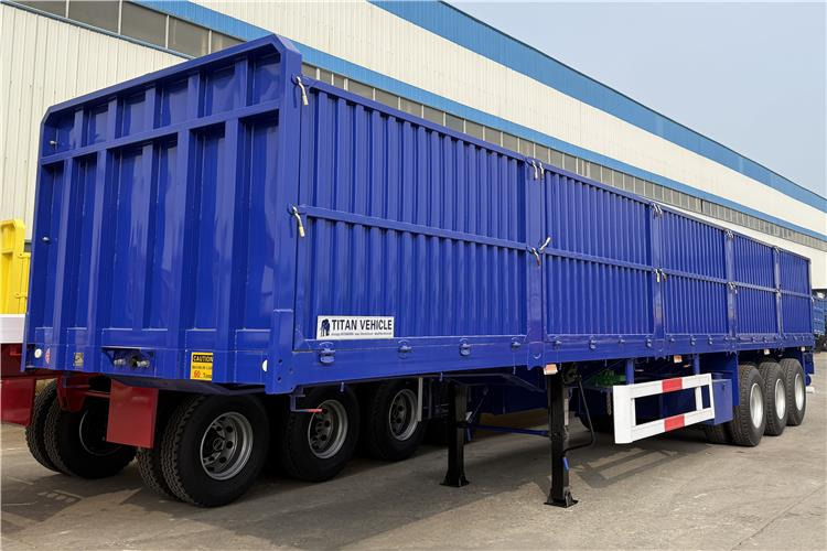 TITAN 1800mm High Side Wall Trailer with 80 Ton Capacity In Congo - Semirremolque plataforma/ Caja abierta: foto 3 TITAN 1800mm High Side Wall Trailer with 80 Ton Capacity In Congo - Semirremolque plataforma/ Caja abierta: foto 3