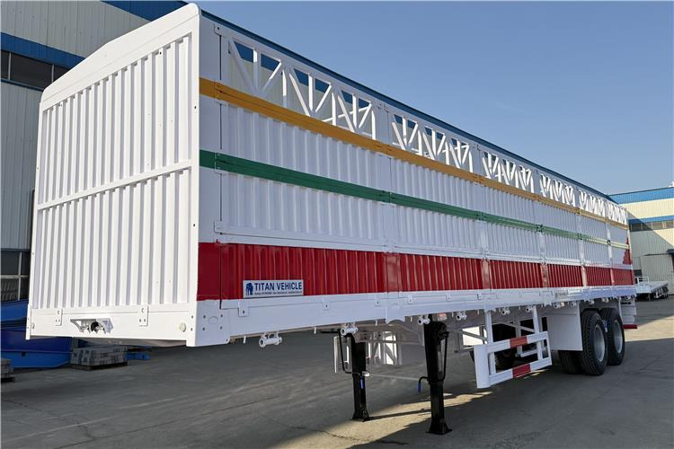 TITAN 2 Axle Fence Cargo Trailer with Bogie Suspension for Sale In Zimbabwe - Semirremolque transporte de ganado: foto 4 TITAN 2 Axle Fence Cargo Trailer with Bogie Suspension for Sale In Zimbabwe - Semirremolque transporte de ganado: foto 4