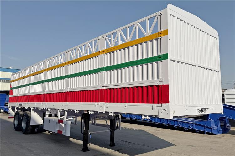 TITAN 2 Axle Fence Cargo Trailer with Bogie Suspension for Sale In Zimbabwe - Semirremolque transporte de ganado: foto 1 TITAN 2 Axle Fence Cargo Trailer with Bogie Suspension for Sale In Zimbabwe - Semirremolque transporte de ganado: foto 1