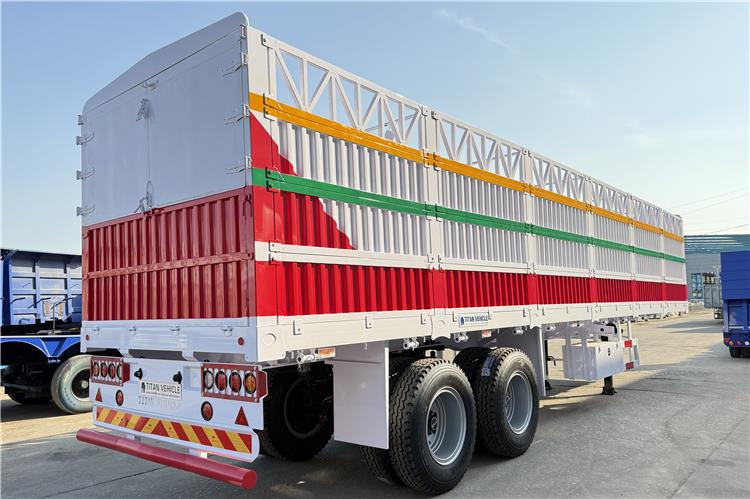 TITAN 2 Axle Fence Cargo Trailer with Bogie Suspension for Sale In Zimbabwe - Semirremolque transporte de ganado: foto 2 TITAN 2 Axle Fence Cargo Trailer with Bogie Suspension for Sale In Zimbabwe - Semirremolque transporte de ganado: foto 2