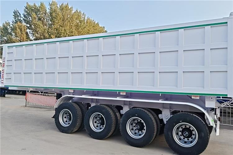 TITAN 4 Axle 80 Ton Dump Semi Trailer for Sale In Cameroon - Semirremolque volquete: foto 2 TITAN 4 Axle 80 Ton Dump Semi Trailer for Sale In Cameroon - Semirremolque volquete: foto 2
