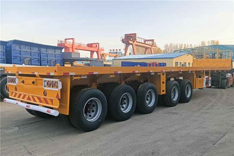 TITAN 5 Axle 13M Flatbed Trailer Price for Sale In Zimbabwe - Semirremolque plataforma/ Caja abierta: foto 3 TITAN 5 Axle 13M Flatbed Trailer Price for Sale In Zimbabwe - Semirremolque plataforma/ Caja abierta: foto 3