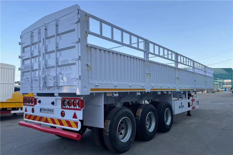 TITAN In Stock 30/40/50 Ton Fence Semi Trailer Transport Cargo Bulk In Senegal - Semirremolque transporte de ganado: foto 2 TITAN In Stock 30/40/50 Ton Fence Semi Trailer Transport Cargo Bulk In Senegal - Semirremolque transporte de ganado: foto 2