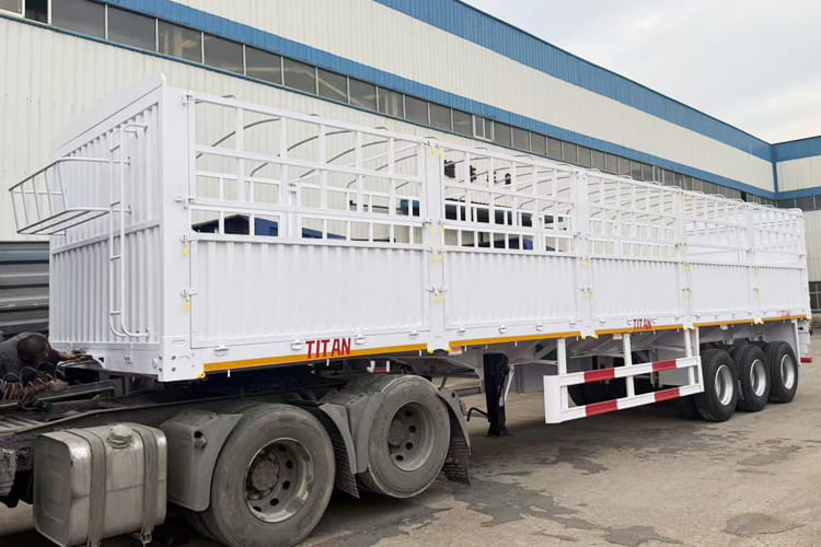 TITAN Livestock Fence Semi Trailer for Sale in Malawi - Semirremolque transporte de ganado: foto 1 TITAN Livestock Fence Semi Trailer for Sale in Malawi - Semirremolque transporte de ganado: foto 1