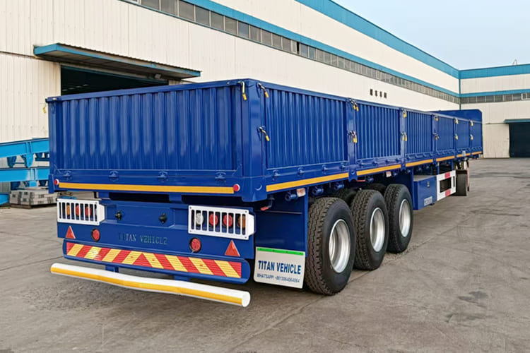 TITAN Sidewall Trailer for Sale in Saudi Arabia - Semirremolque plataforma/ Caja abierta: foto 1 TITAN Sidewall Trailer for Sale in Saudi Arabia - Semirremolque plataforma/ Caja abierta: foto 1