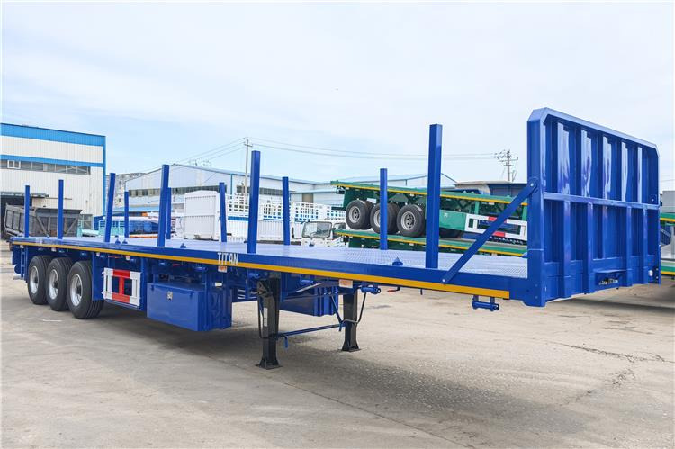 TITAN Tri Axle 40 foot Semi Truck Flatbed Trailer In Sierra Leone - Semirremolque chasis: foto 2 TITAN Tri Axle 40 foot Semi Truck Flatbed Trailer In Sierra Leone - Semirremolque chasis: foto 2