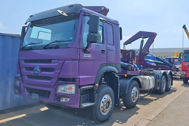 XCMG 37 Ton Container Side Lifter Truck for Sale in Kiribati - Camión portacontenedore/ Intercambiable: foto 2 XCMG 37 Ton Container Side Lifter Truck for Sale in Kiribati - Camión portacontenedore/ Intercambiable: foto 2