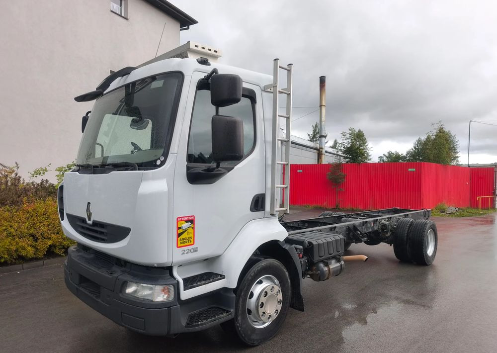 Renault Midlum 220.14  220.16 rama do zabudowy poduszka - Camión chasis: foto 1 Renault Midlum 220.14  220.16 rama do zabudowy poduszka - Camión chasis: foto 1