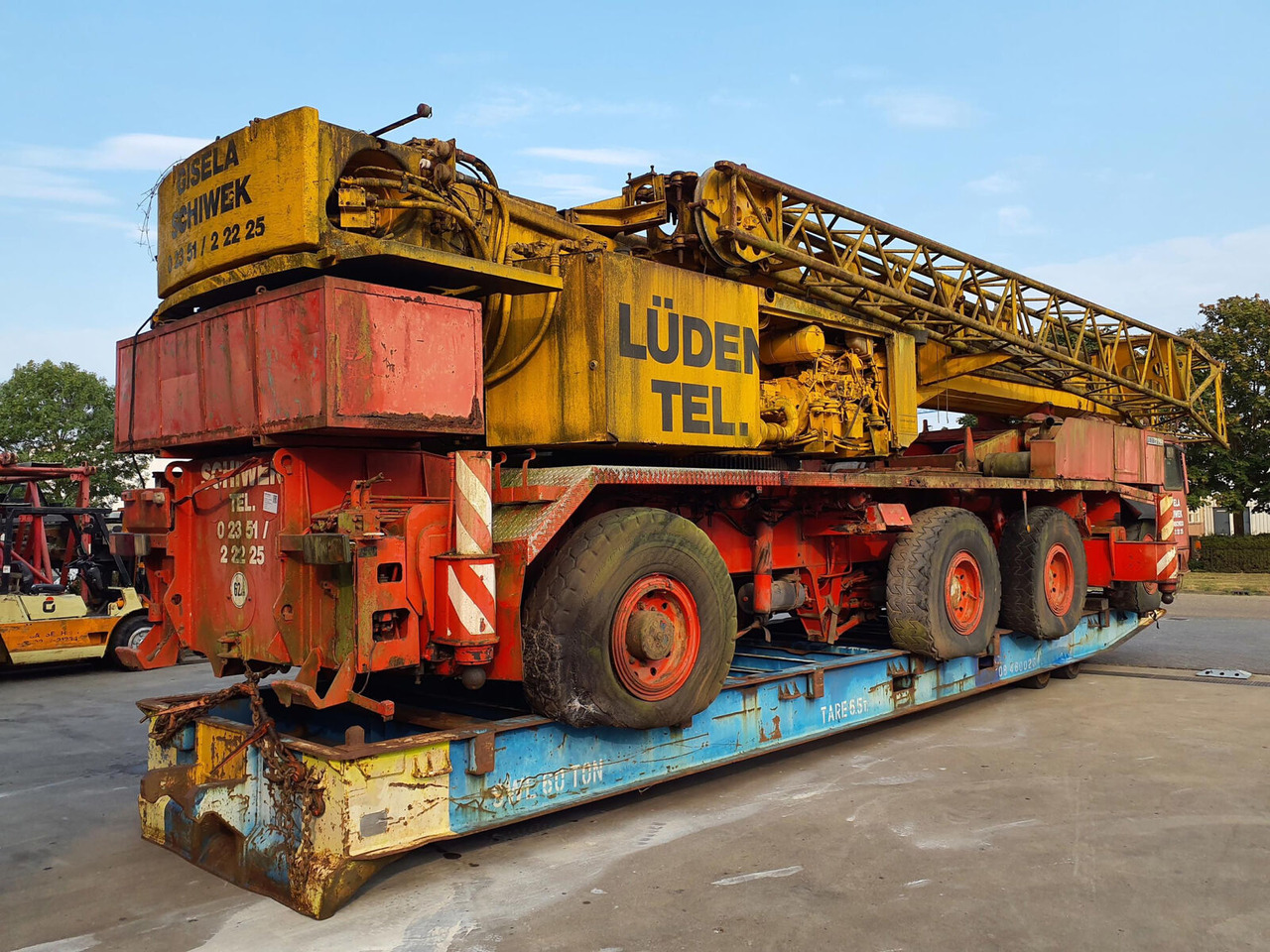 Liebherr LTM 1100 - Autogrúa: foto 4 Liebherr LTM 1100 - Autogrúa: foto 4