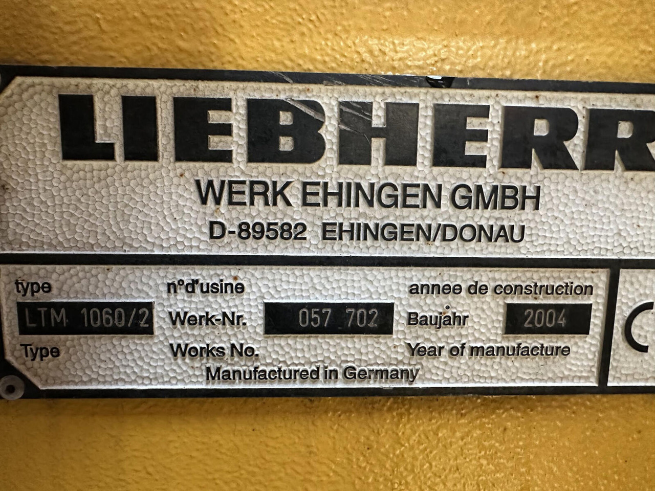 Grúa todo terreno Liebherr Liebherr LTM 1060-2: foto 6