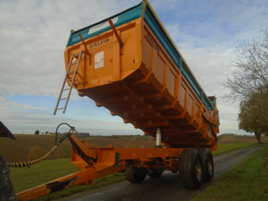 Rolland TURBO 160 - Remolque volquete: foto 5 Rolland TURBO 160 - Remolque volquete: foto 5