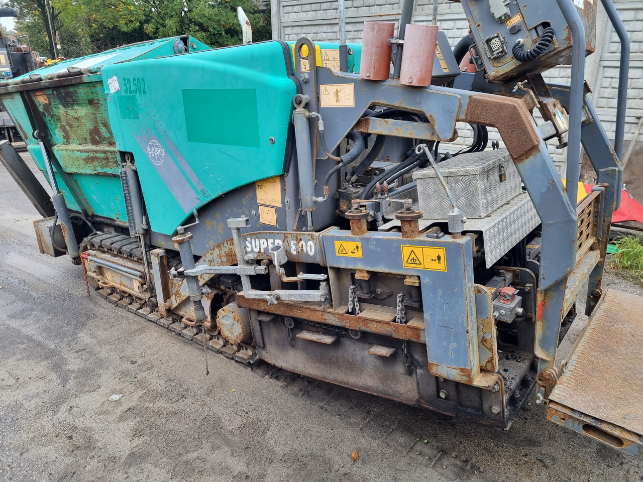 VÖGELE SUPER 800 - Pavimentadora de asfalto: foto 3 VÖGELE SUPER 800 - Pavimentadora de asfalto: foto 3