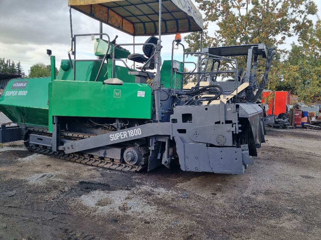 Vögele super 1800 - Pavimentadora de asfalto: foto 2 Vögele super 1800 - Pavimentadora de asfalto: foto 2