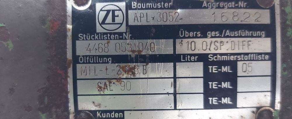 ZWROTNICA ZF 3052 LEWA 4468453023f - Dirección para Maquinaria agrícola: foto 3 ZWROTNICA ZF 3052 LEWA 4468453023f - Dirección para Maquinaria agrícola: foto 3