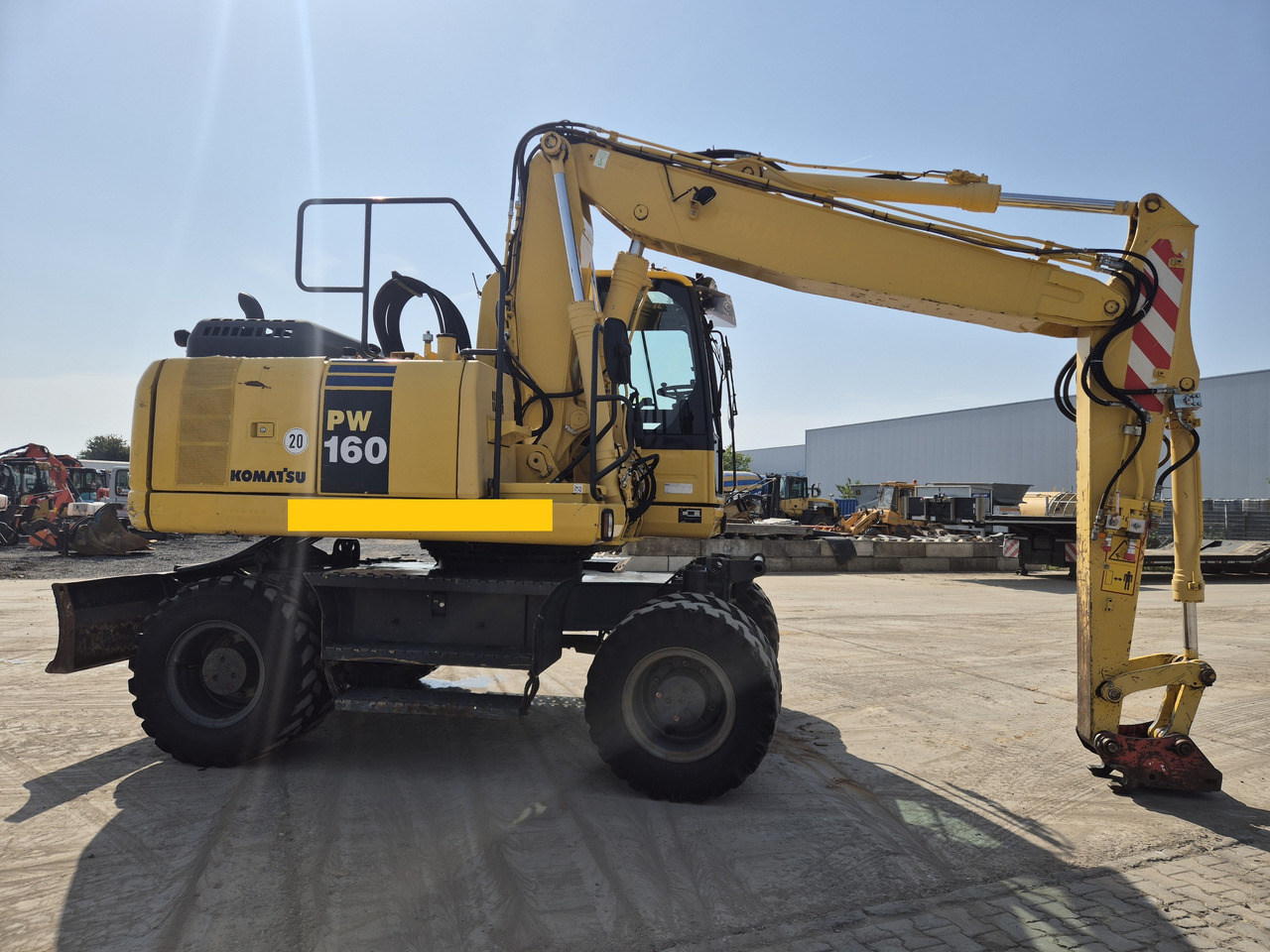 KOMATSU PW 160 - 8 - Excavadora de ruedas: foto 4 KOMATSU PW 160 - 8 - Excavadora de ruedas: foto 4